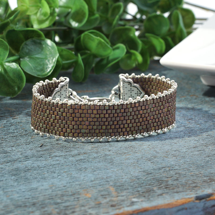 Urban Calm Adjustable Bracelet Kit - Khaki - Goody Beads