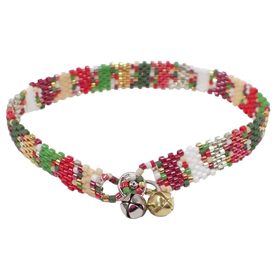 Jingle Bells Snap 2it Bracelet or Anklet Kit by Glass Garden Beads - Goody Beads