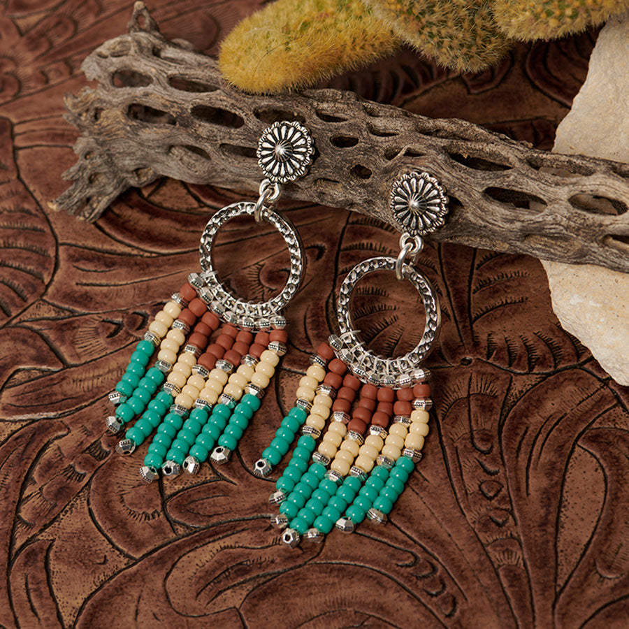Beaded Concho Earrings Kit by TierraCast - Goody Beads