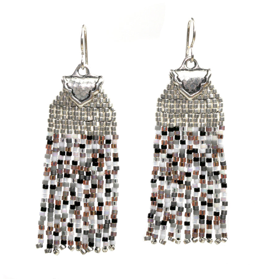 The Arcadia Fringe Earrings - Drinks In The City - Goody Beads