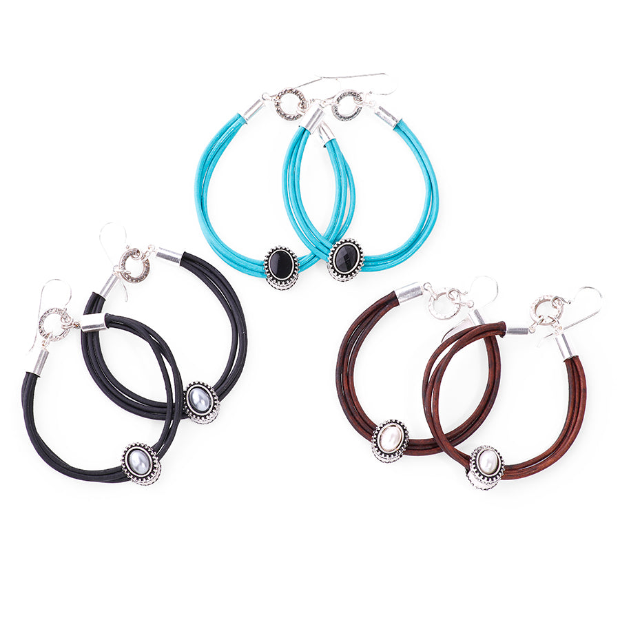 Leather Lasso Earrings Trio Kit Limited Edition - Stargazer