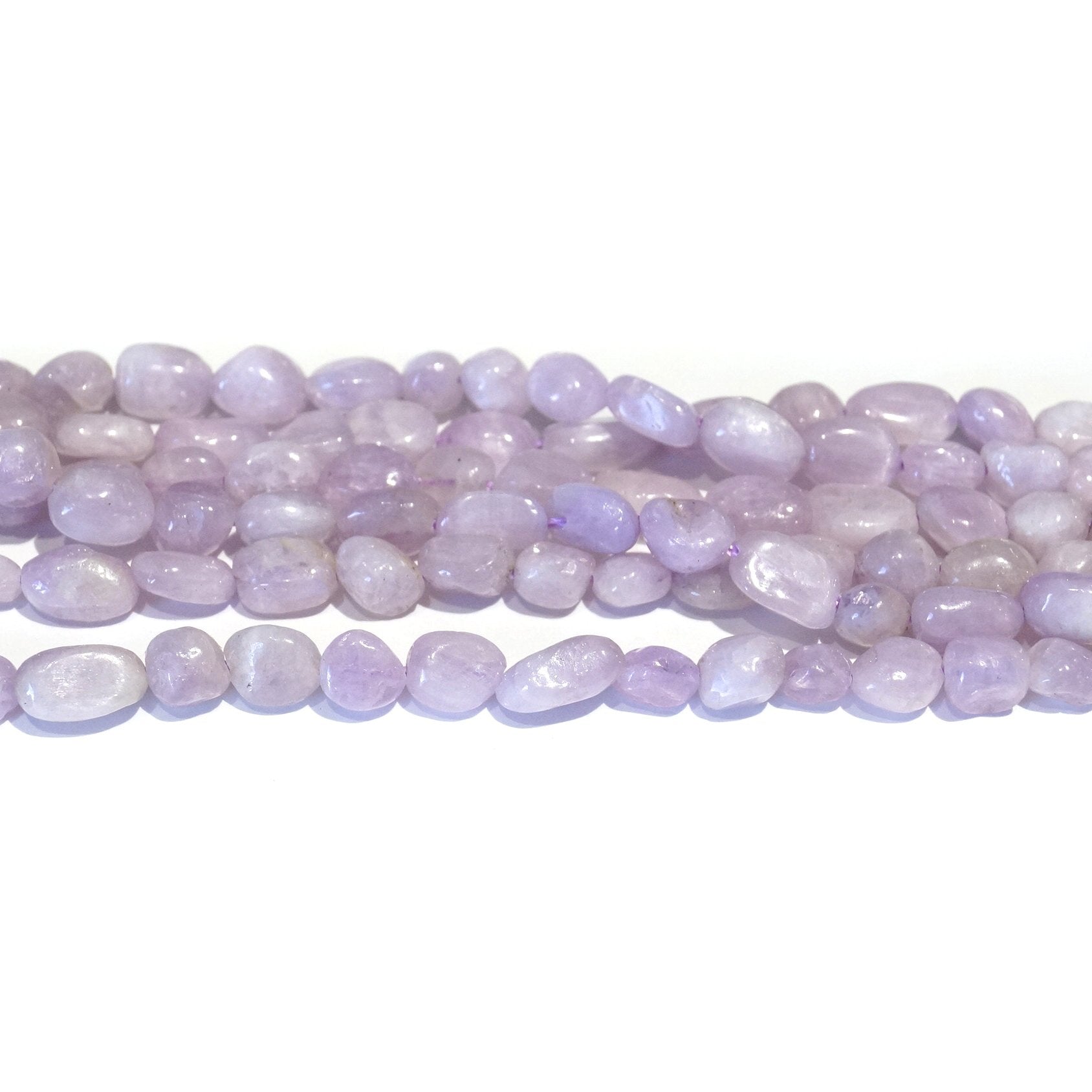 Kunzite AA Grade 6x8mm Pebble - 15-16 Inch