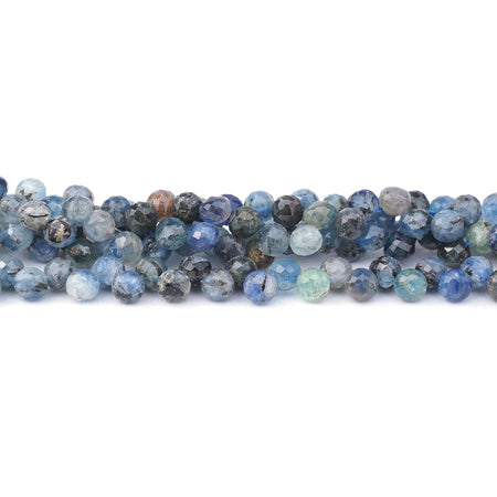 Kyanite 6mm Tear Drop Diamond Cut - 15-16 Inch - Goody Beads