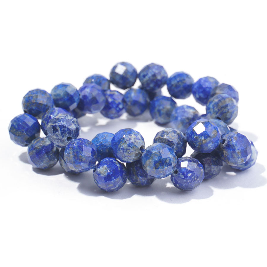 Lapis 10mm Round Faceted - 15-16 Inch - Goody Beads