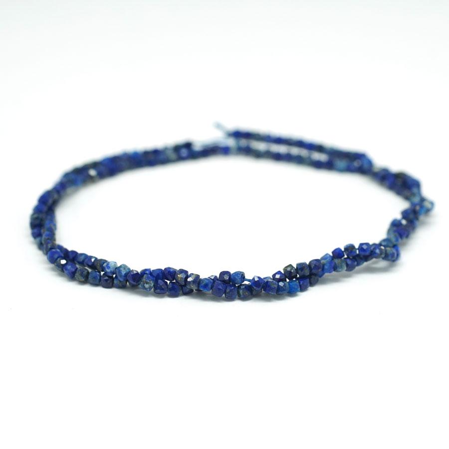 Lapis Faceted 2mm Cube - 15-16 Inch - Goody Beads