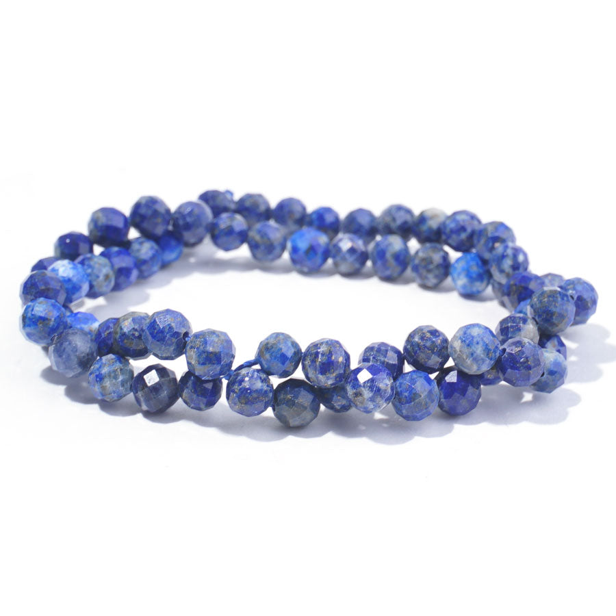 Lapis 6mm Round Faceted - 15-16 Inch - Goody Beads