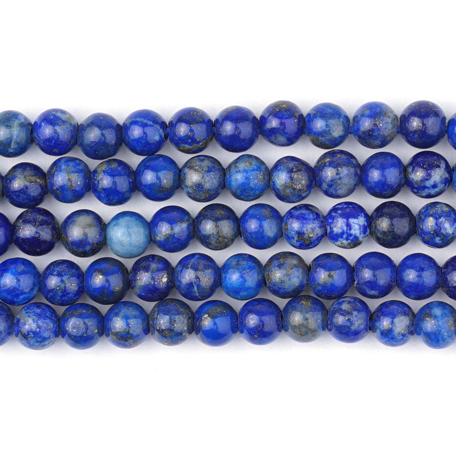 Lapis 6mm Round - Large Hole Beads - Goody Beads