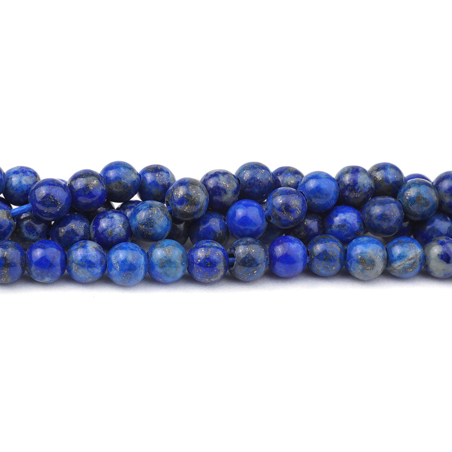 Lapis 6mm Round - Large Hole Beads - Goody Beads