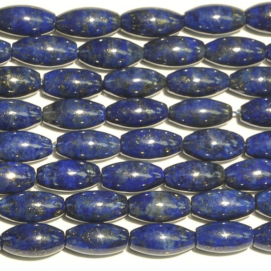 Lapis 6x12 Rice Bead