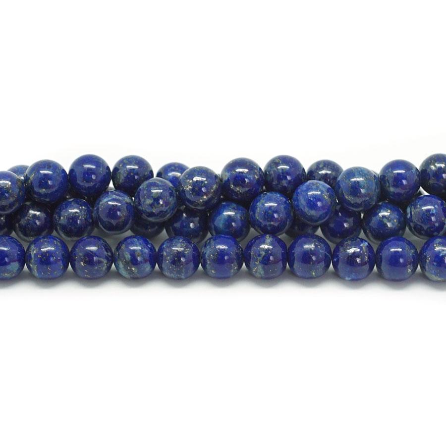 Lapis A Grade 8mm Round - 15-16 Inch