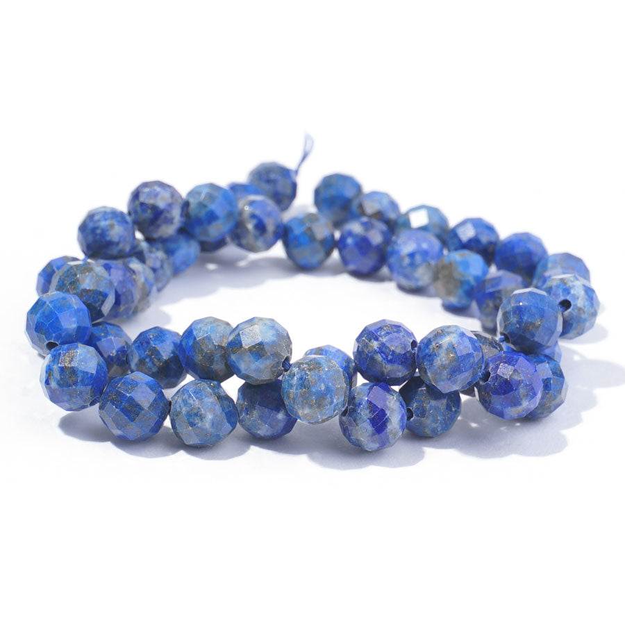 Lapis 8mm Round Faceted - 15-16 Inch - Goody Beads