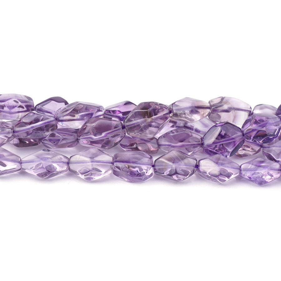 Lavender Amethyst 9X11-10X14mm Freeform Faceted Oval AA Grade - Limited Editions - Goody Beads