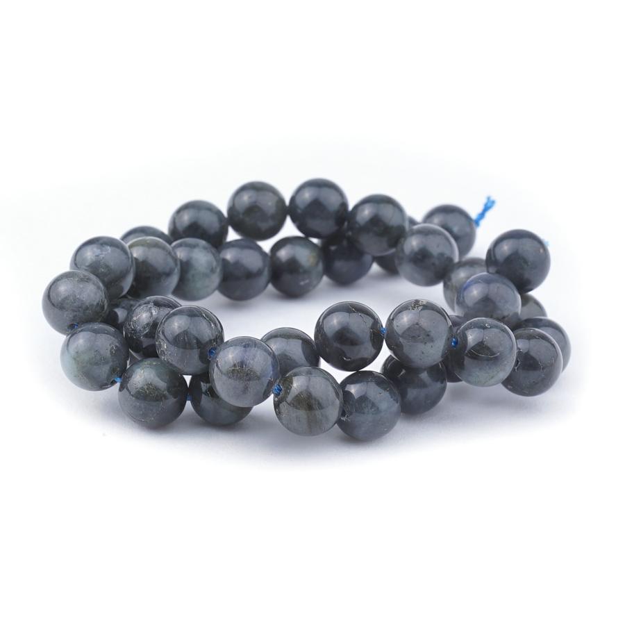 Labradorite 10mm Round Dark, A-Grade - 15-16 Inch