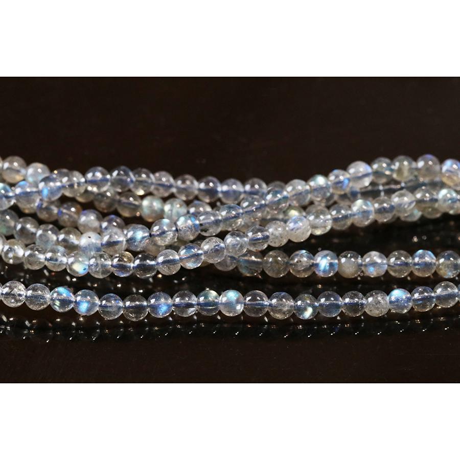 Labradorite 3mm Round (AAA Grade) 15-16 Inch