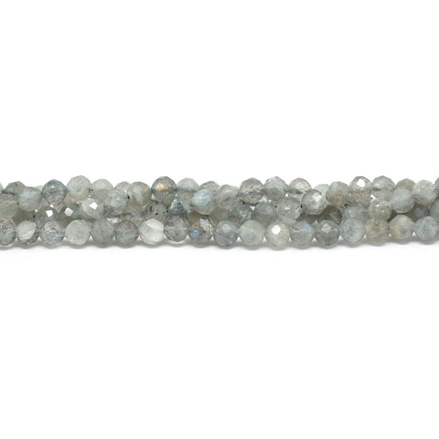 Labradorite Faceted 4mm Round - 15-16 Inch