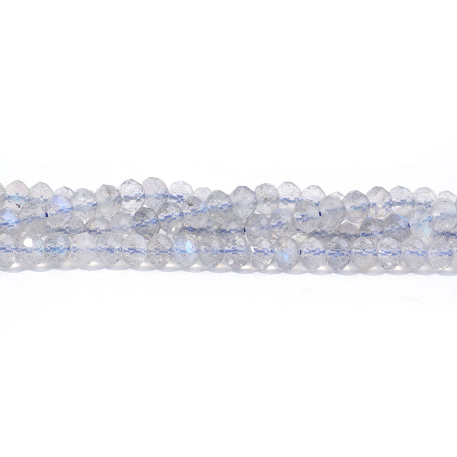 Labradorite Faceted, AAA-Grade 4mm Rondelle - 15-16 Inch - Goody Beads