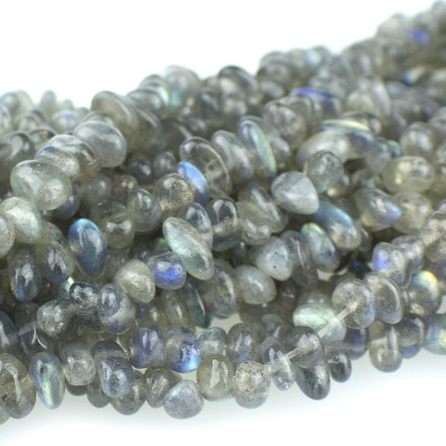 Labradorite 6-8mm Nugget A Grade - Goody Beads