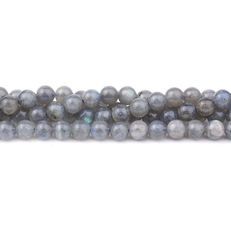 6mm Labradorite Natural Round A Grade - 15-16 Inch - Goody Beads