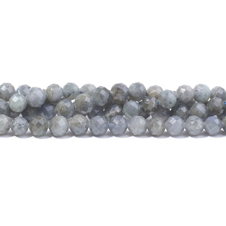 Labradorite 6mm Round Faceted - 15-16 Inch - Goody Beads