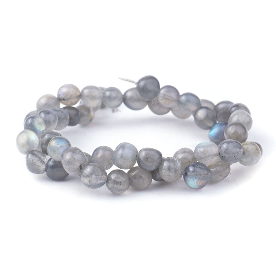 Labradorite 7x8mm Pebble A Grade - Limited Editions - Goody Beads