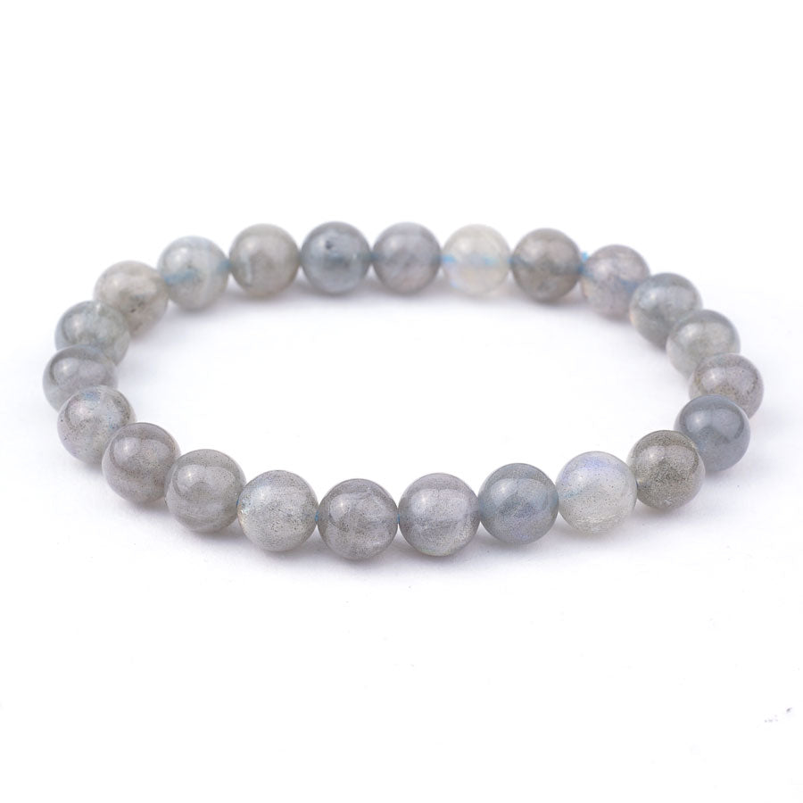 Labradorite 8mm Round Bracelet - Limited Editions - Goody Beads