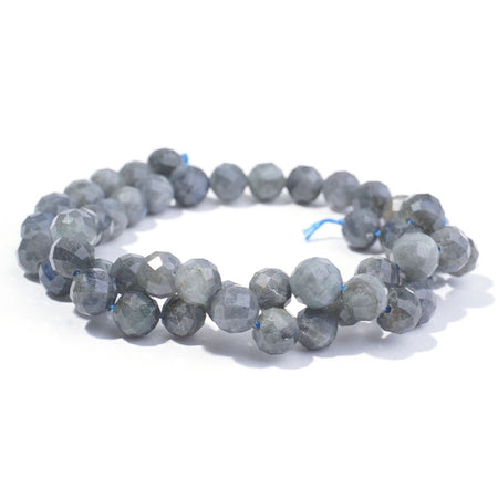 Labradorite 8mm Round Faceted - 15-16 Inch - Goody Beads