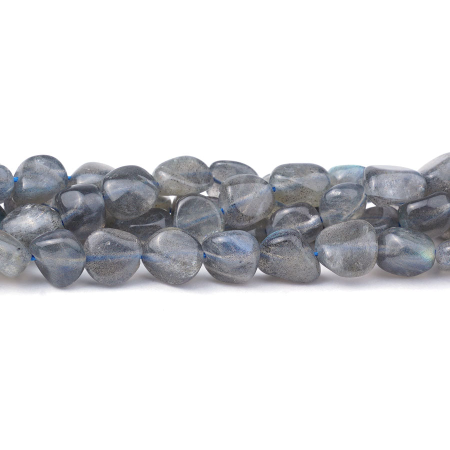 Labradorite (A) 8x10mm Pebble 15-16 Inch - Goody Beads