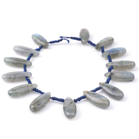 Labradorite 8x20mm Drop - Limited Editions - Goody Beads