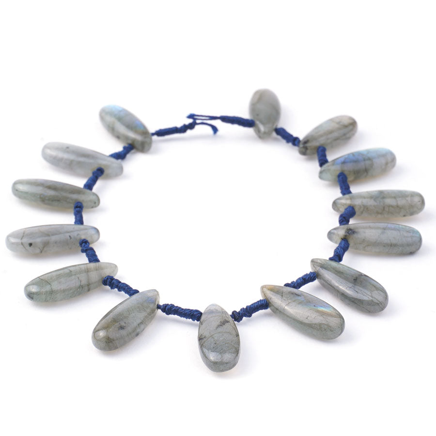 Labradorite 8x20mm Drop - Limited Editions - Goody Beads