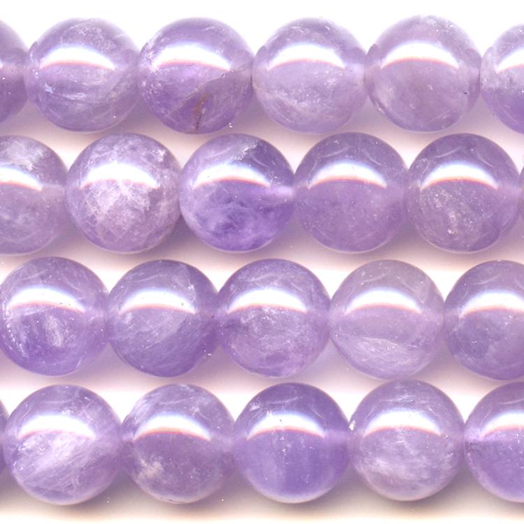 Lavender Amethyst 10mm Round