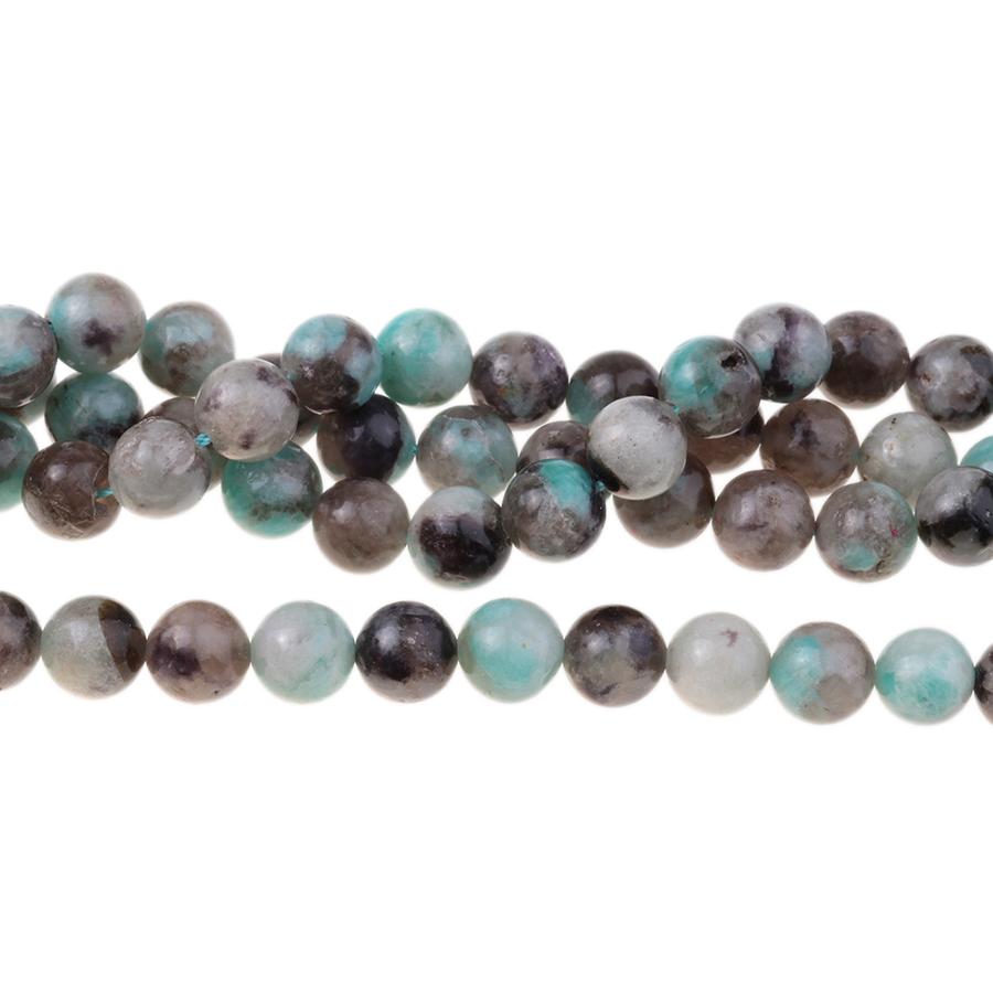 Madagascar Black Amazonite 10mm Round 15-16 Inch