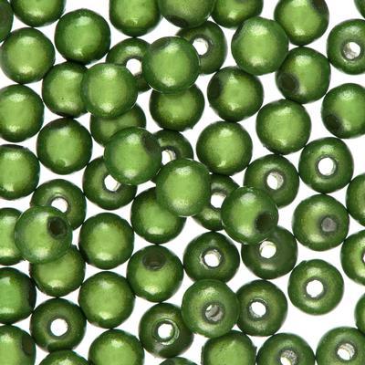 6mm Green Miracle Bead - Goody Beads