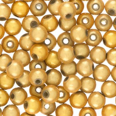 6mm Gold Miracle Bead - Goody Beads