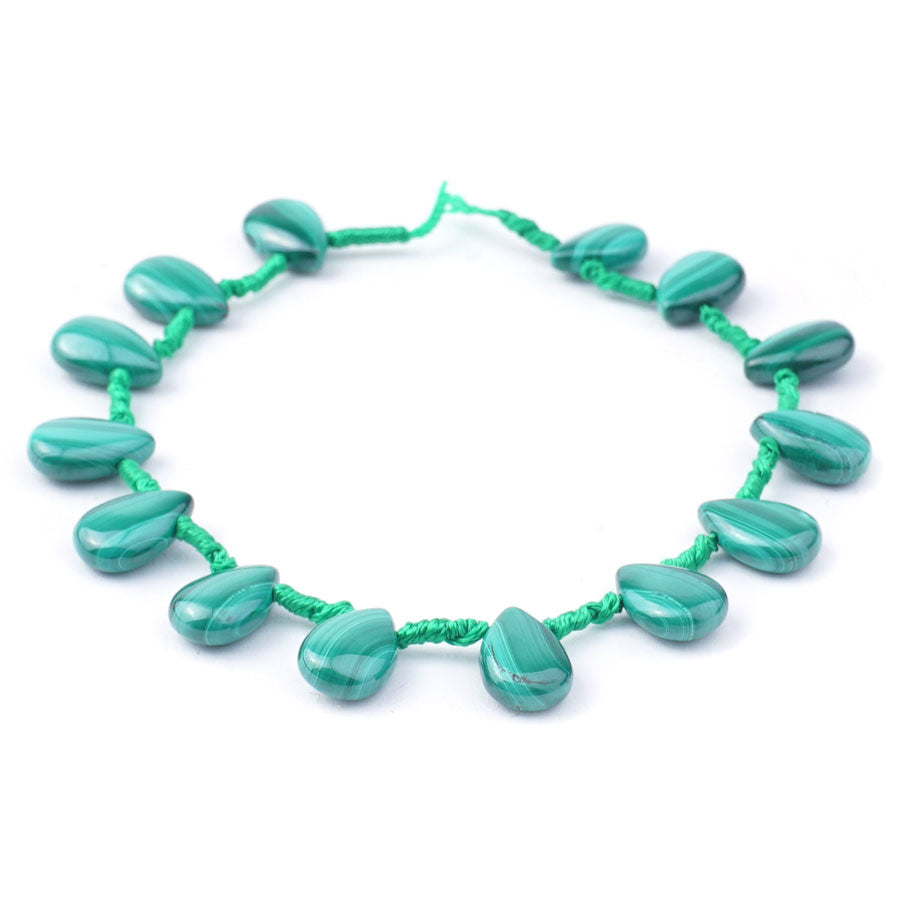 Malachite 8x12mm Drop - Limited Editions - Goody Beads