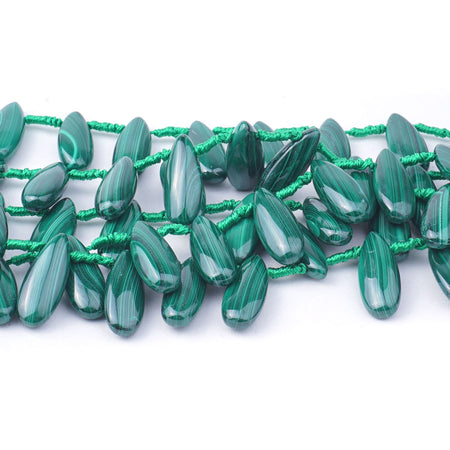 Malachite 8x20mm Drop - Limited Editions - Goody Beads