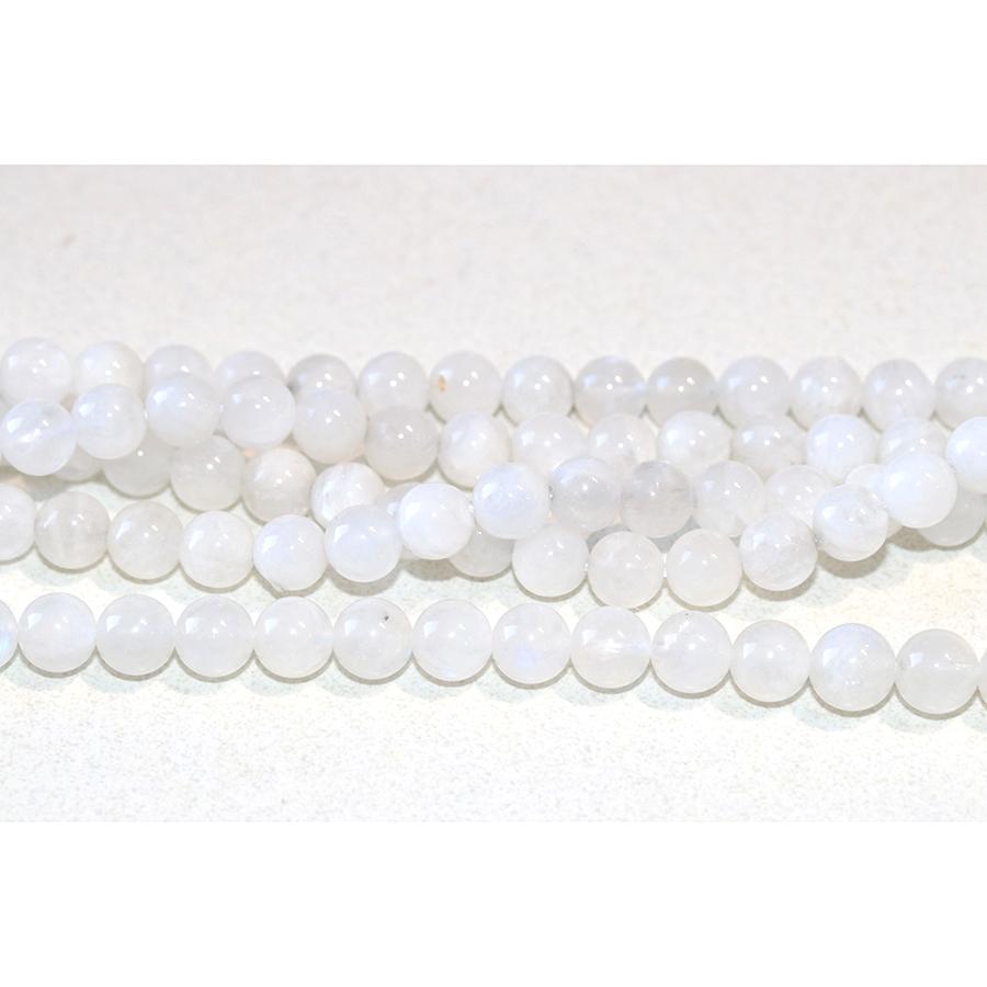 Moonstone (Rainbow) 6mm Round 15-16 Inch