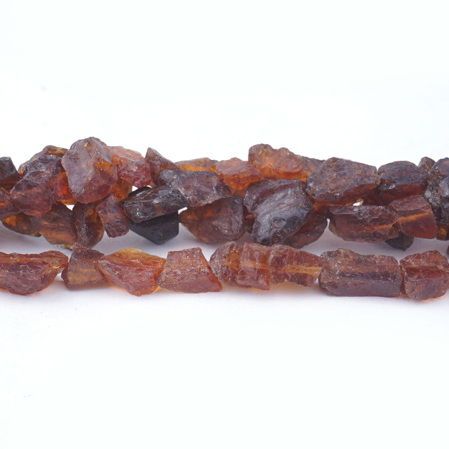 Orange Garnet 8X10-12mm Rough Nugget SD LD AA Grade - Limited Editions - Goody Beads