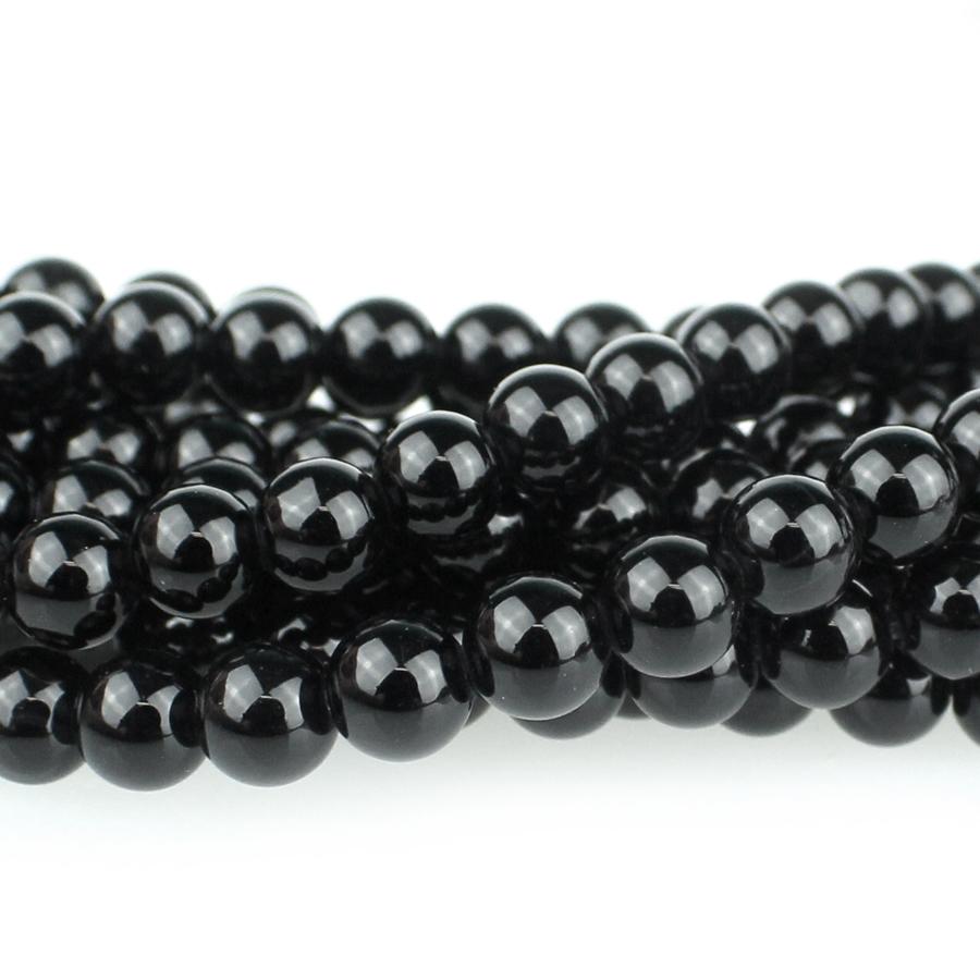 Onyx 6mm Round 8-Inch - Goody Beads