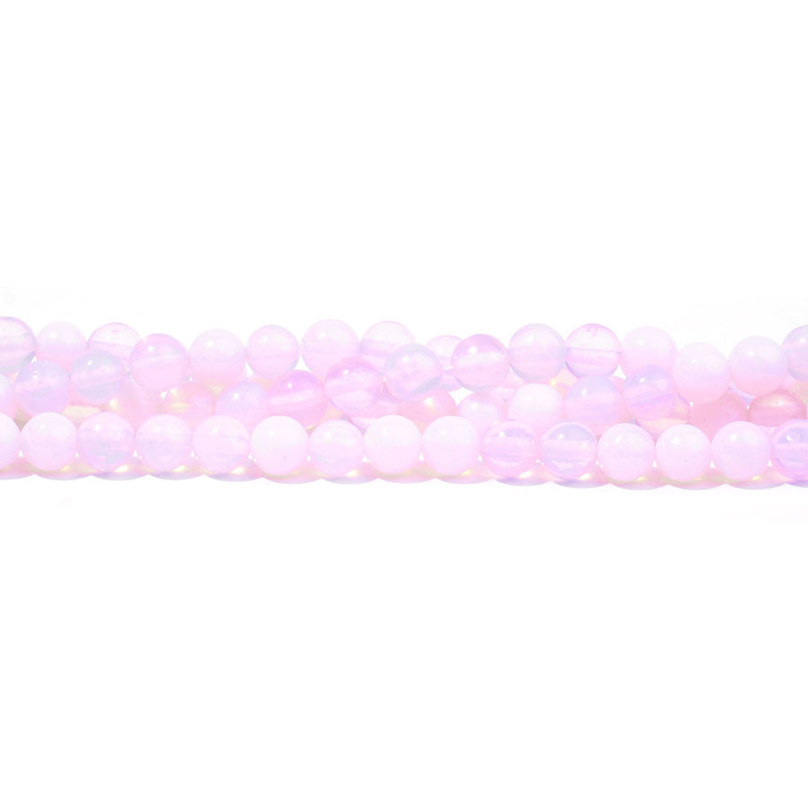 Opalite Pink (Synthetic) 4mm Round - Limited Editions - Goody Beads