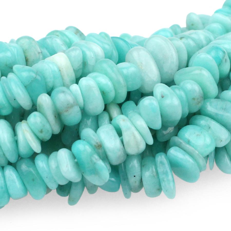 Peruvian Amazonite 6-10mm Chip 15-16 Inch