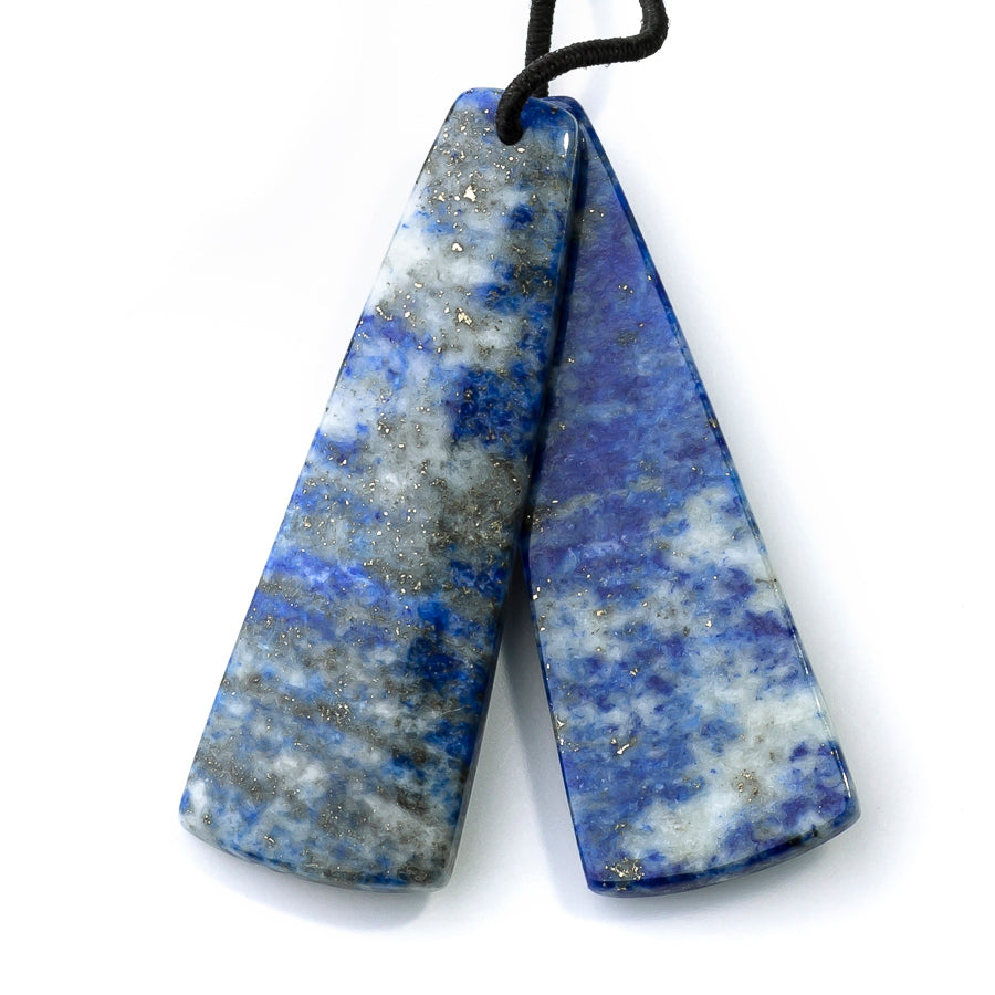 Lapis 13x38mm Ladder Pair - Pendant