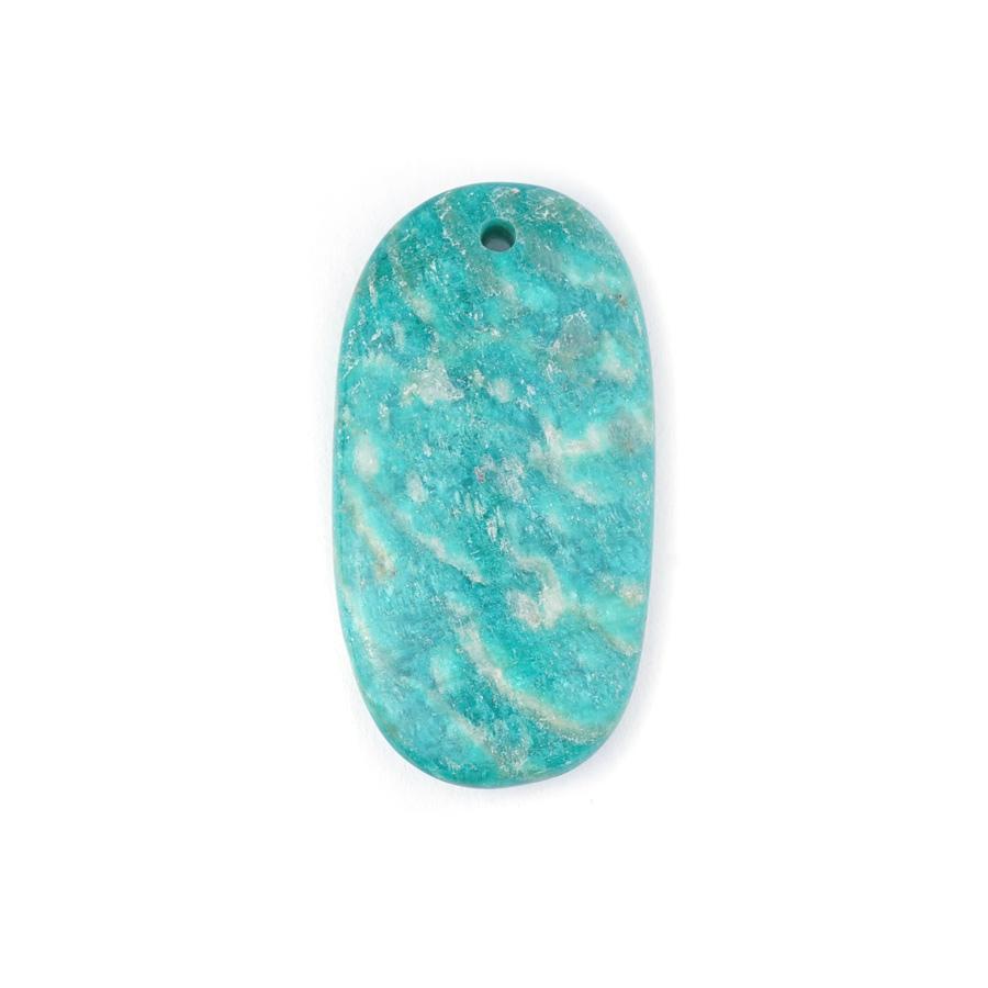 Russian Amazonite 20-40mm Natural Oval Freeform - Pendant