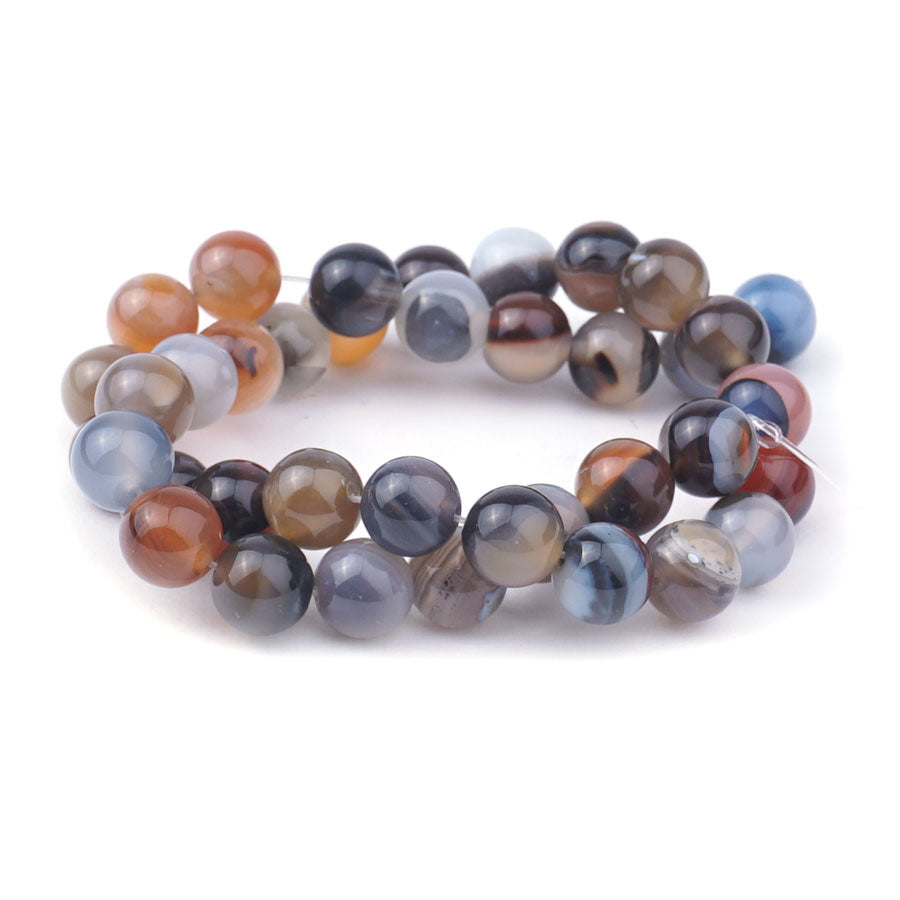 Persian Gulf Agate 10mm Round - Limited Editions - Goody Beads