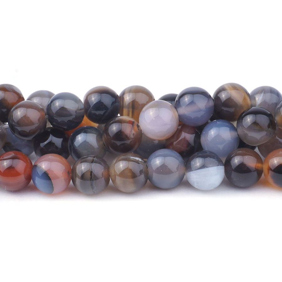 Persian Gulf Agate 10mm Round - Limited Editions - Goody Beads