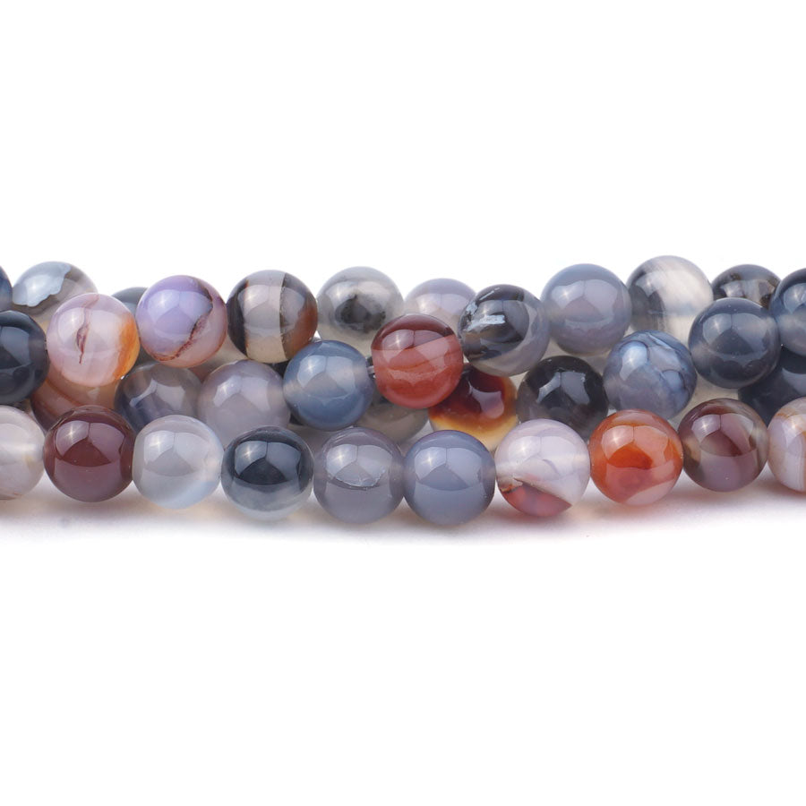 Persian Gulf Agate 8mm Round - Limited Editions - Goody Beads