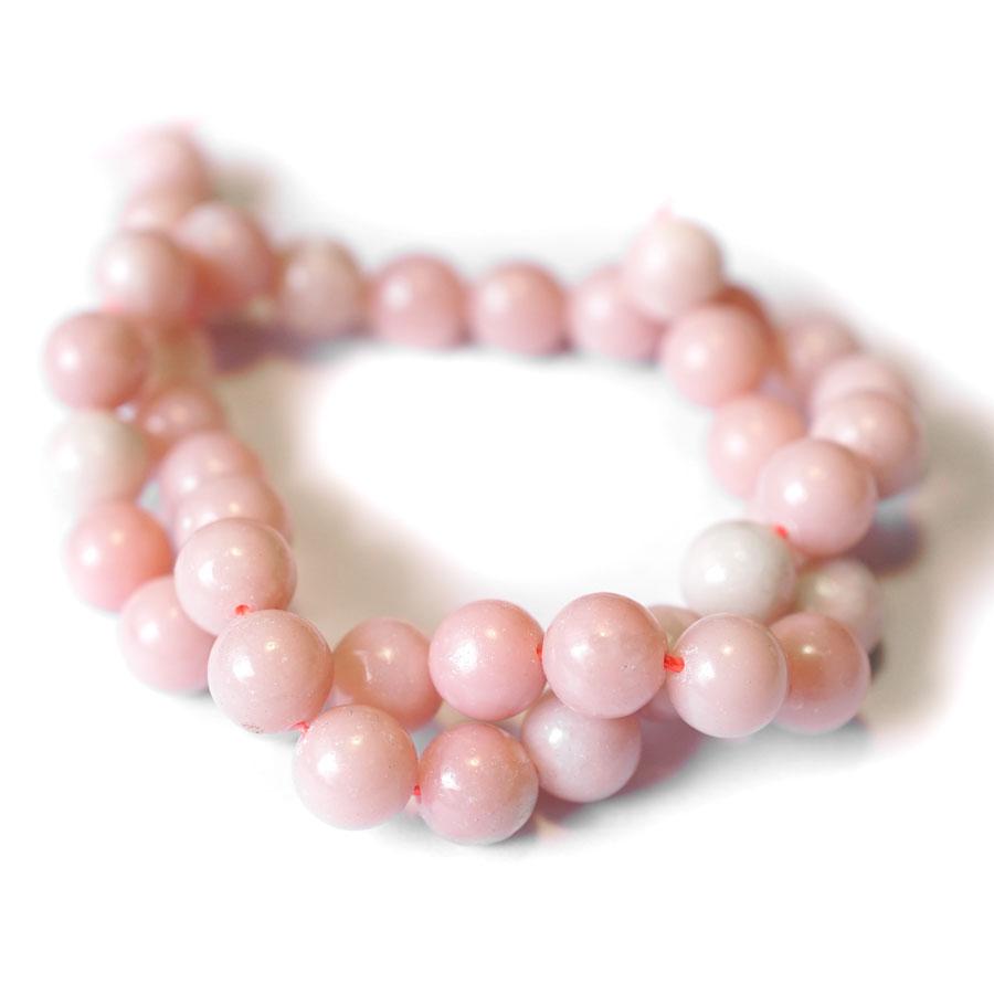 Pink Opal  10mm Round - 15-16 Inch