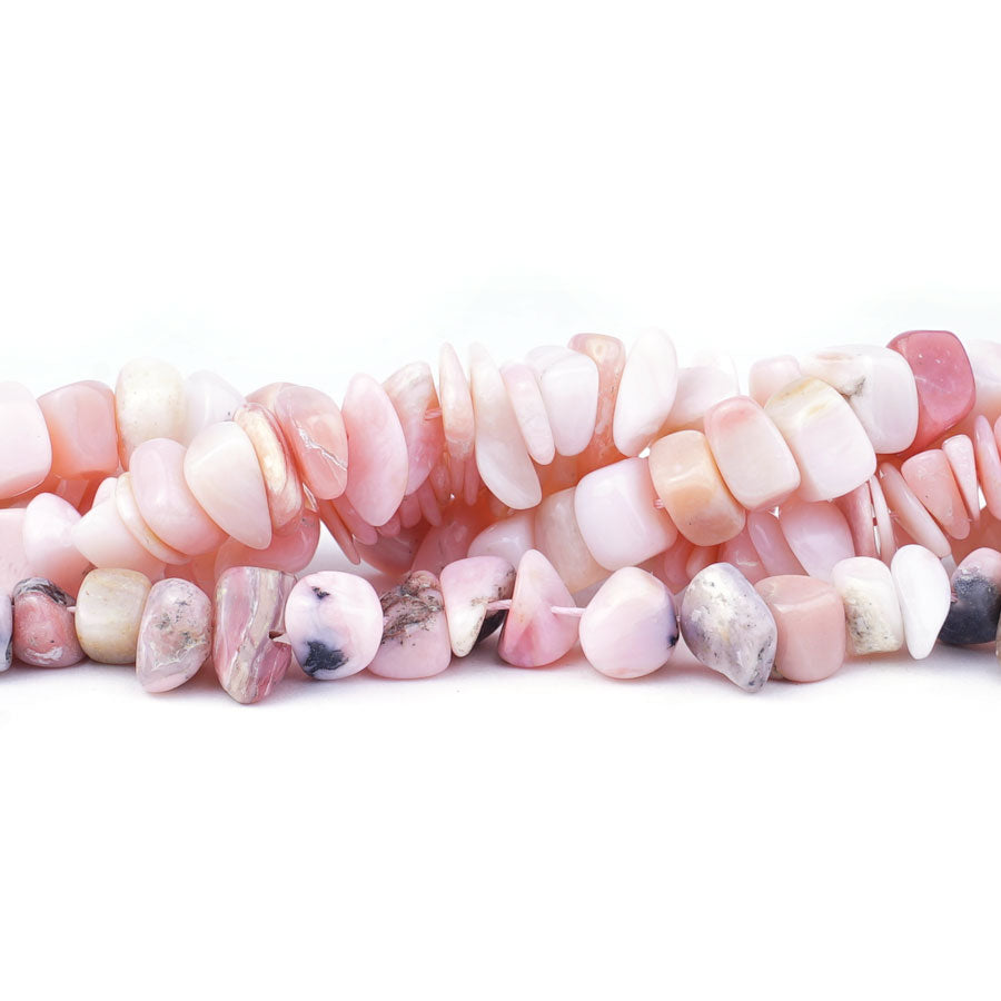 Pink Opal Natural 6-13mm Chips - 15-16 Inch - Goody Beads