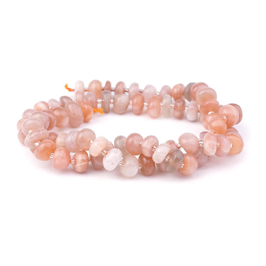 Peach Moonstone 5x8mm Chip - 15-16 Inch