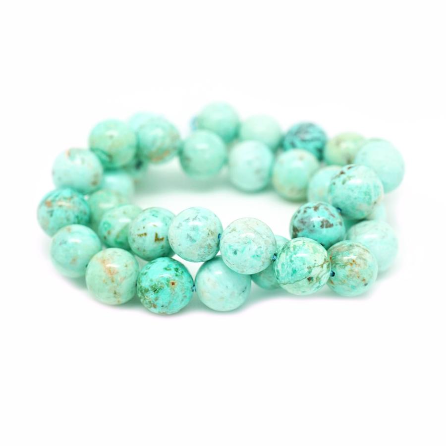 Peruvian Turquoise 12mm Round - 15-16 Inch