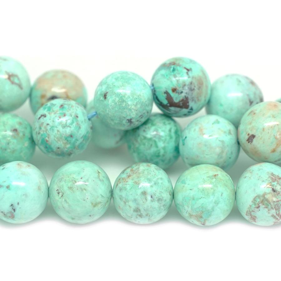 Peruvian Turquoise 12mm Round - 15-16 Inch